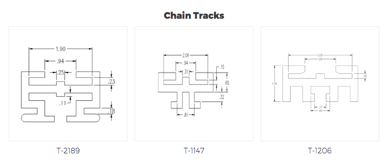 Spiratex Chain Tracks Specs