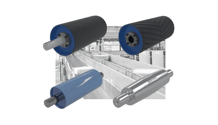 Four Belt Pulleys