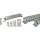 rollers and brackets
