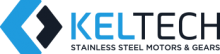 Kel-Tech light blue and black logo